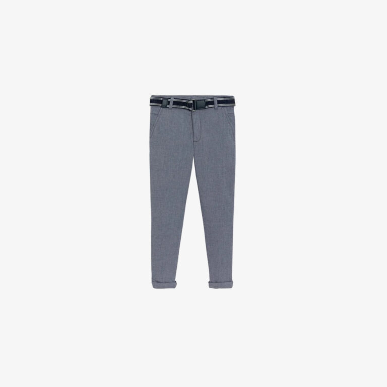Quần chino slim fit kèm thắt lưng
