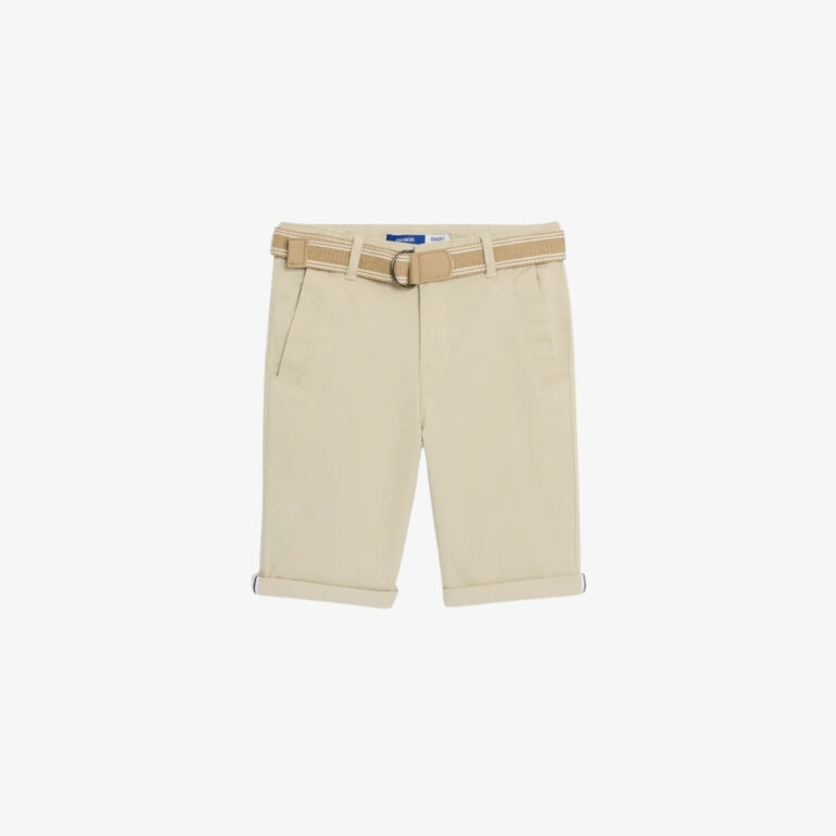 Quần short chino thắt lưng