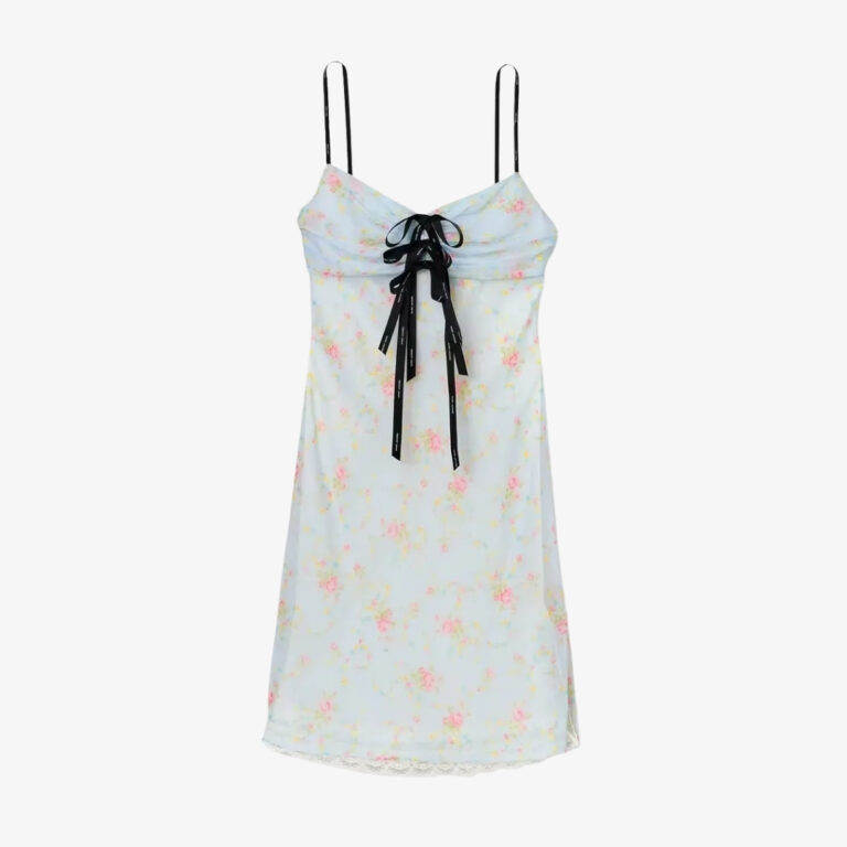 Váy Blurred Floral Slip