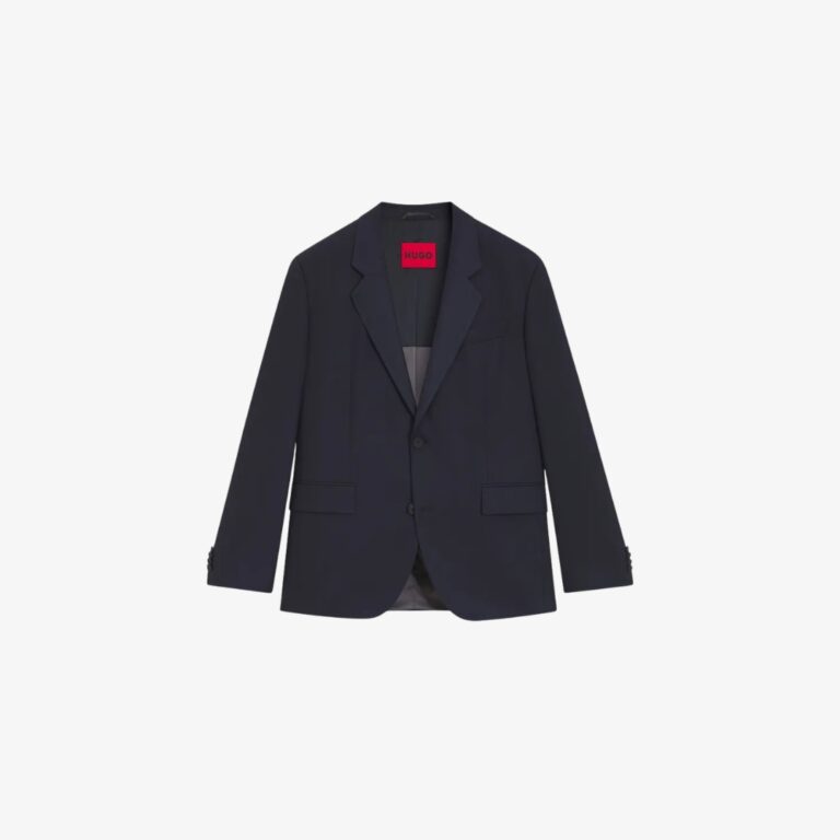 Áo blazer dáng vừa vặn hiện đại vải twill co giãn linh hoạt