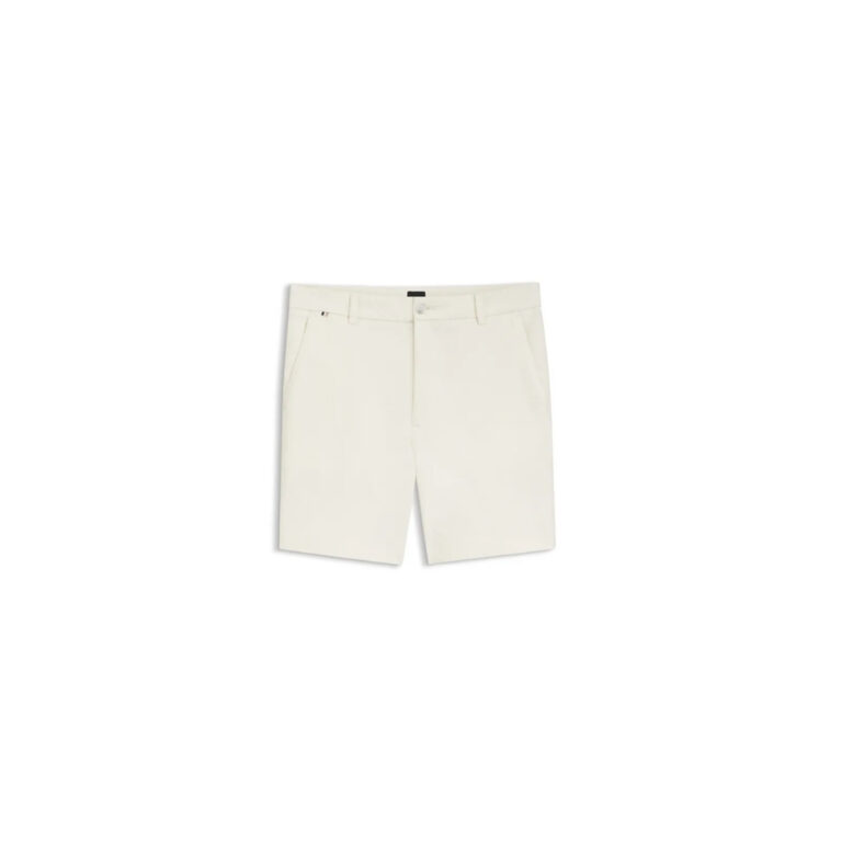 Quần short dáng hiện đại, chất liệu cotton co giãn