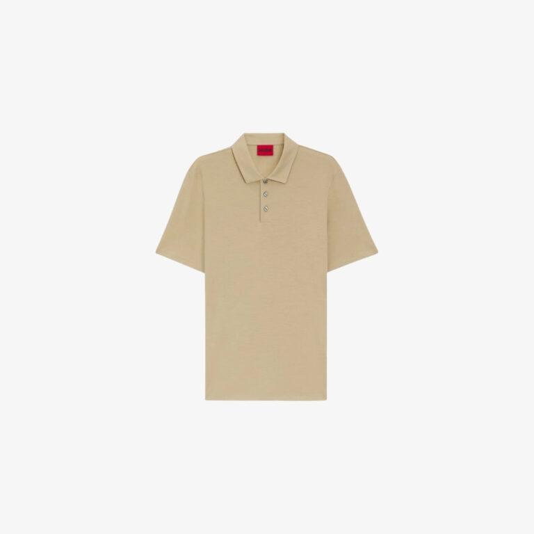 Áo polo dệt thô slim fit