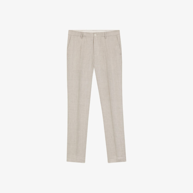 Quần âu slim fit chất liệu linen