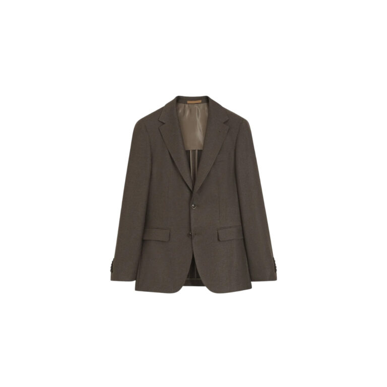 Áo vest dáng ôm vừa bằng len linen lụa và cashmere