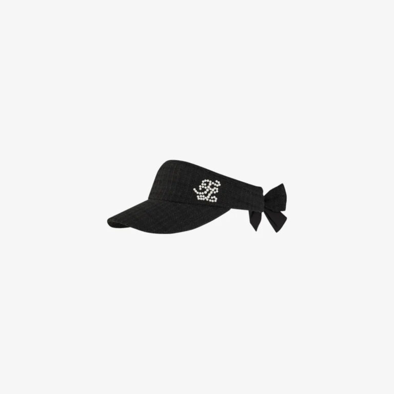Mũ visor vải tweed