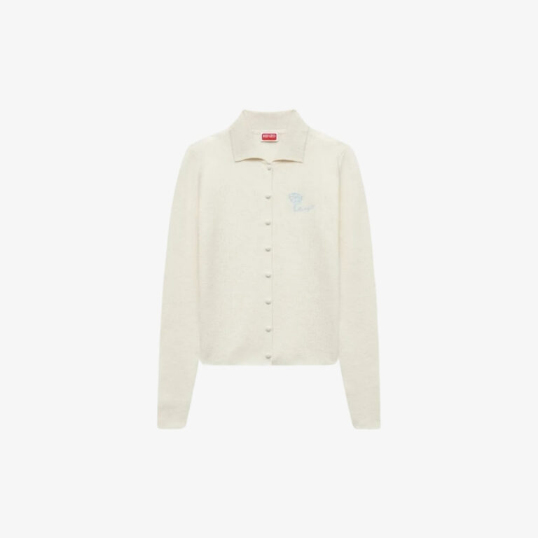 Áo khoác cardigan cotton thêu KENZO Tulip