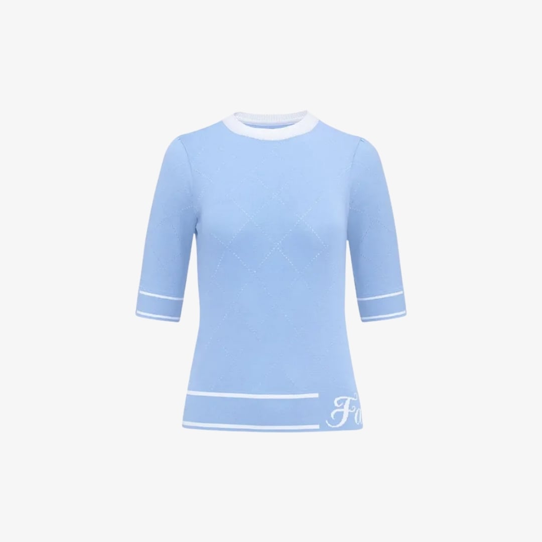 Mua Thêm Giảm Thêm - Ưu đãi đến 30% nhiều sản phẩm mới 23 Áo Dia Pattern Round Neck Knit