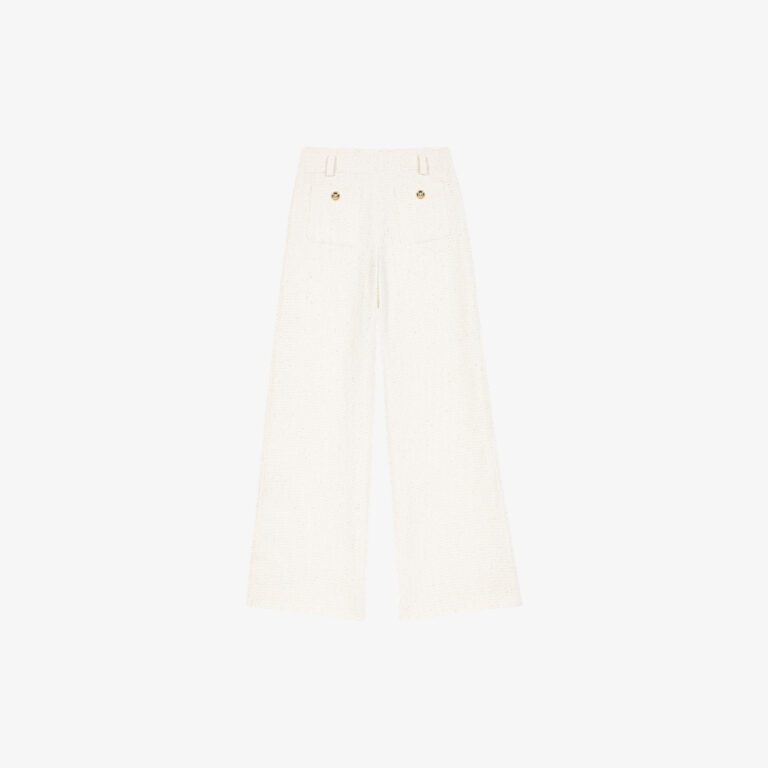 Quần tweed lurex