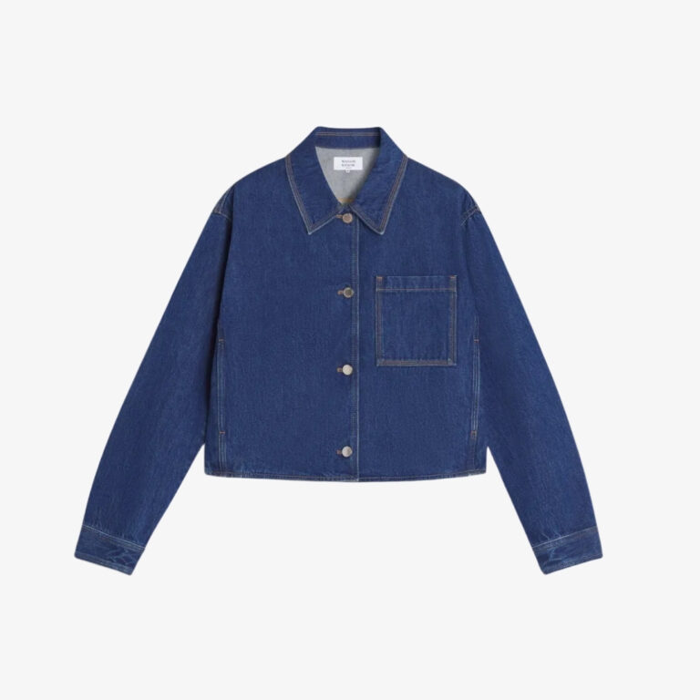 Áo khoác nữ denim dáng Cropped