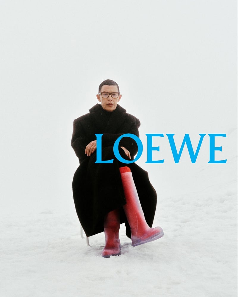 LOEWE Thu Đông 2026: Cuộc phiêu lưu trên đỉnh Mont Blanc 31