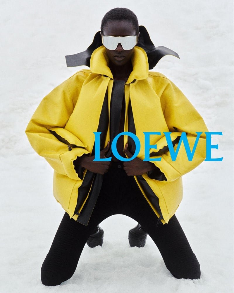 LOEWE Thu Đông 2026: Cuộc phiêu lưu trên đỉnh Mont Blanc 7