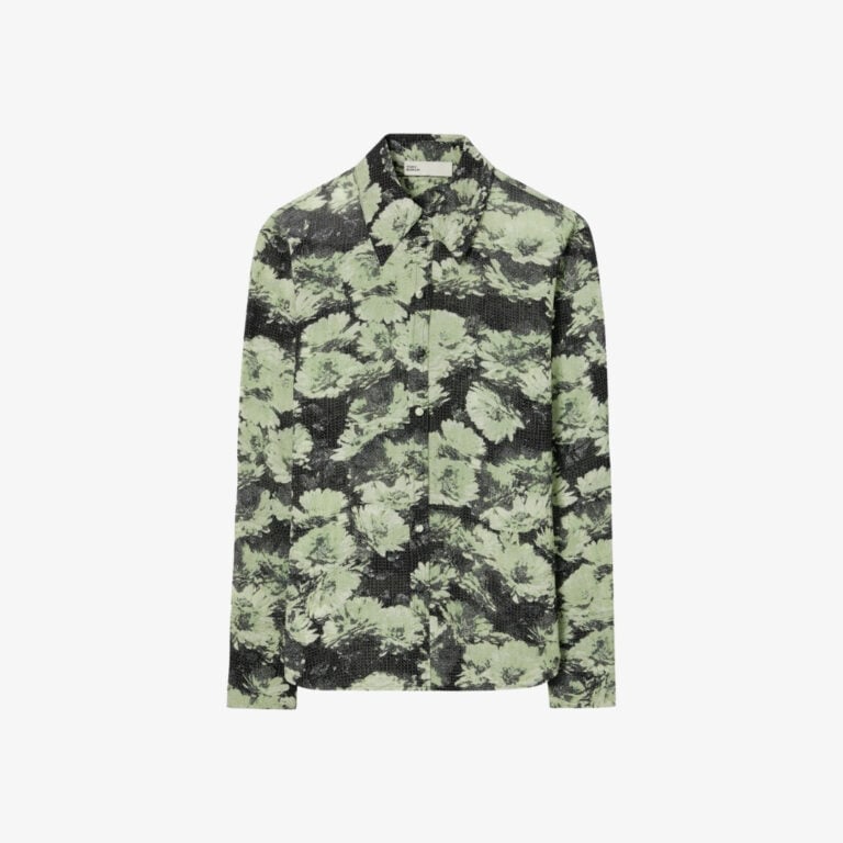 Áo Printed Viscose Shirt