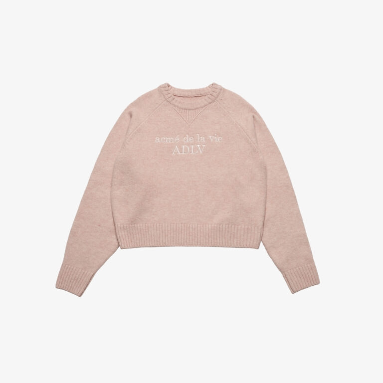 Áo Nỉ Woman Basic Logo Season2 Hồng Nhạt