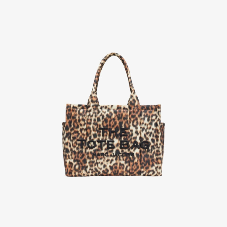 Túi Tote Leopard Puffy Nylon Large