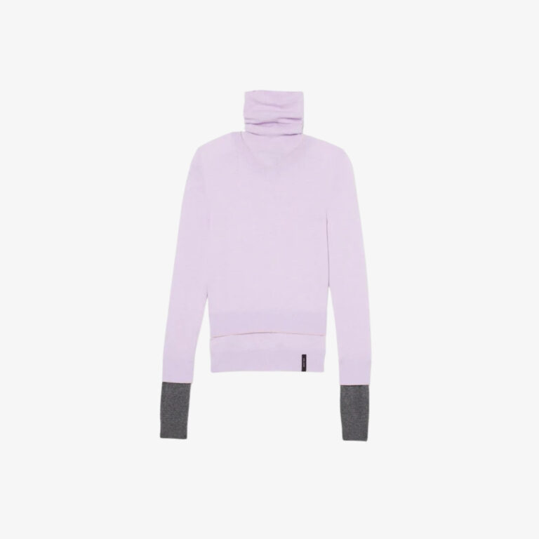 Áo Sweater Layered Turtleneck