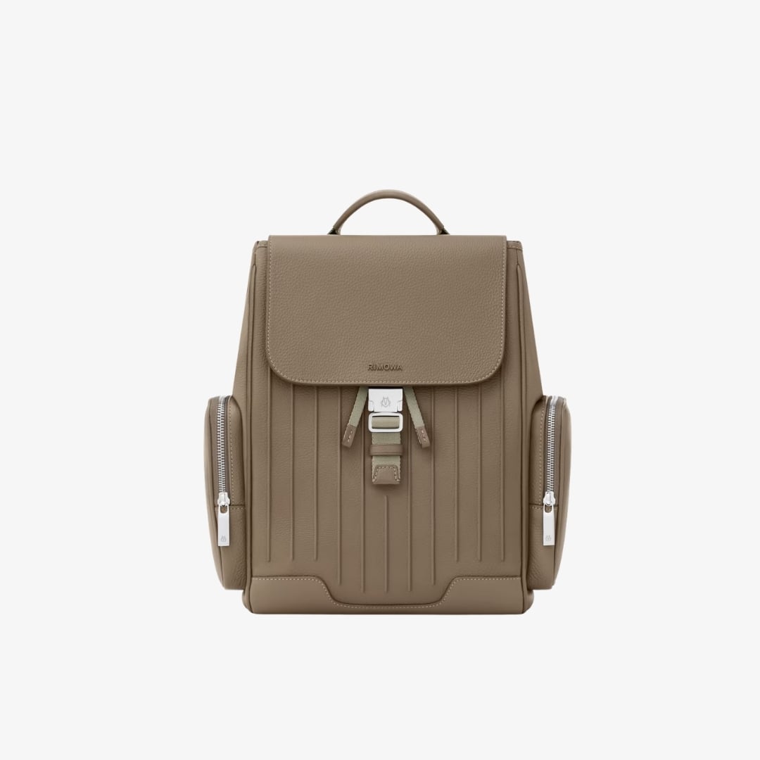 Gợi ý quà tặng dành riêng cho nàng dịp 20/10 37 Balo Never Still Leather Flap Backpack Small Mocha