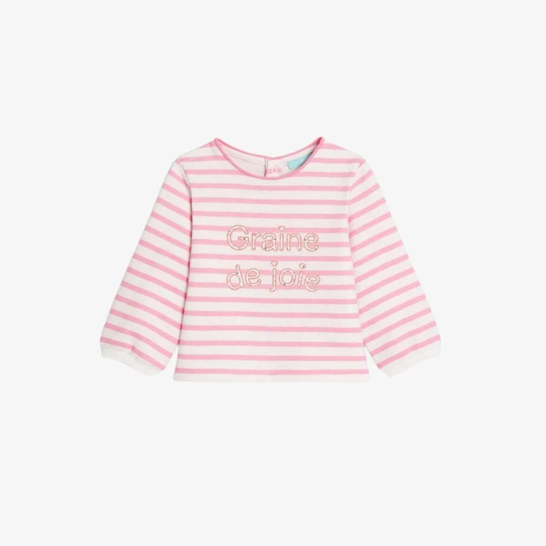Gợi ý quà tặng dành riêng cho nàng dịp 20/10 35 Áo Phông Kẻ Ngang Cotton Hữu Cơ