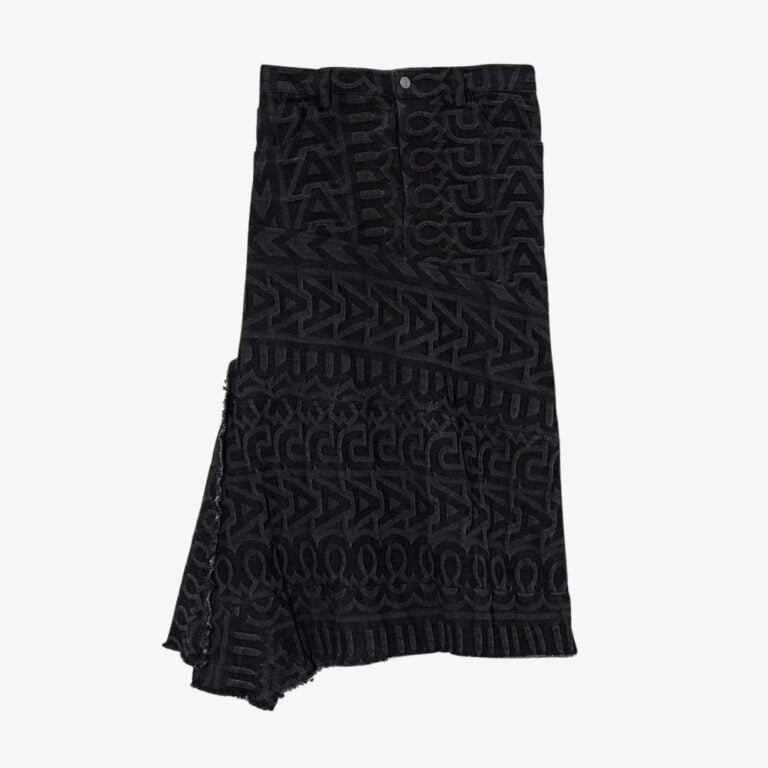 Chân Váy Monogram Denim Skirt