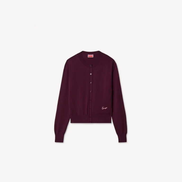 Áo cardigan ‘KENZO Signature’ bằng len merino