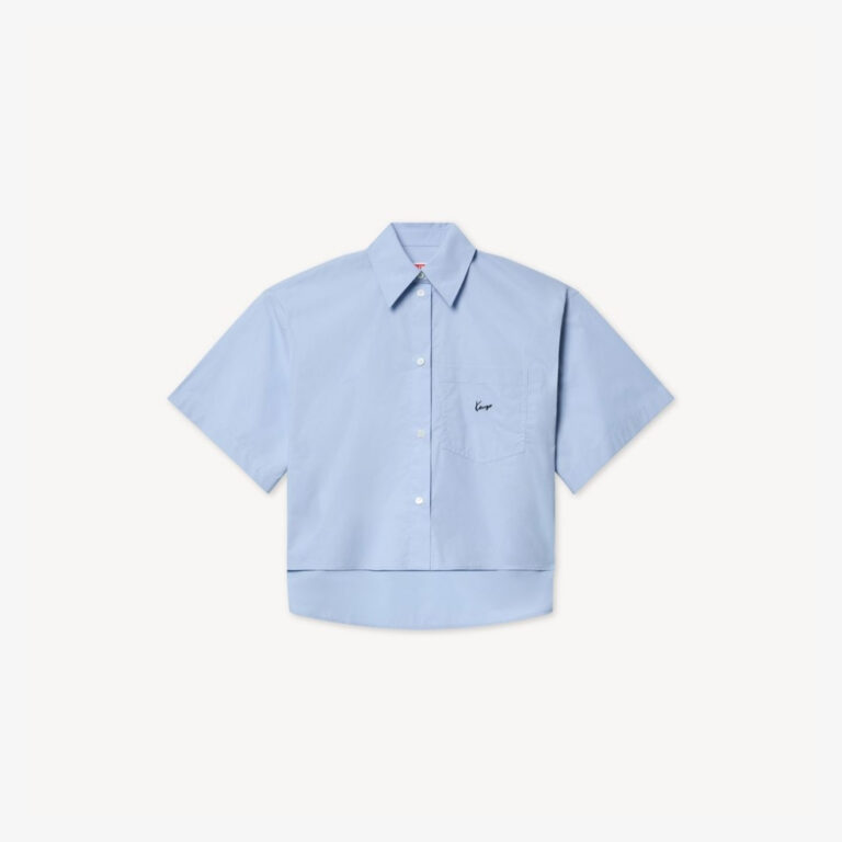 Áo sơ mi tay ngắn ‘KENZO Signature’ bằng cotton