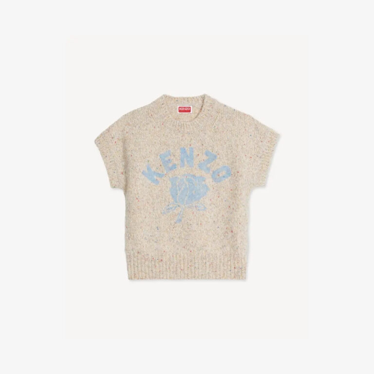 Áo tay ngắn ‘KENZO Work And Play’ bằng len pha