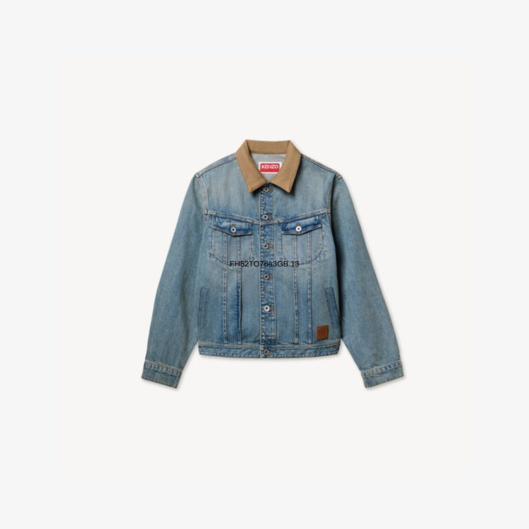 Áo khoác trucker ‘KENZO Work And Play’ bằng denim Nhật Bản