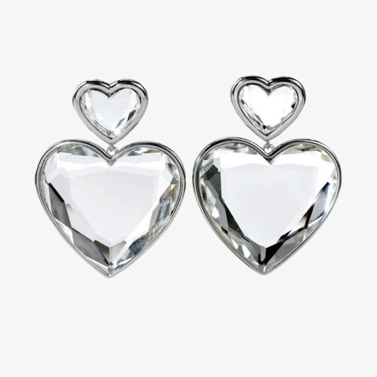 Khuyên Tai Double Heart Earrings