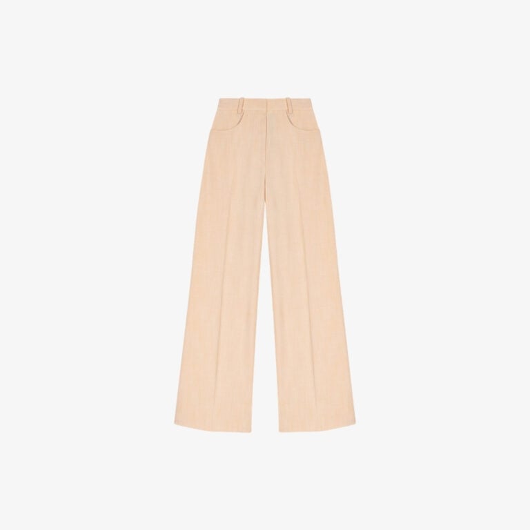 Quần suit ống phồng
