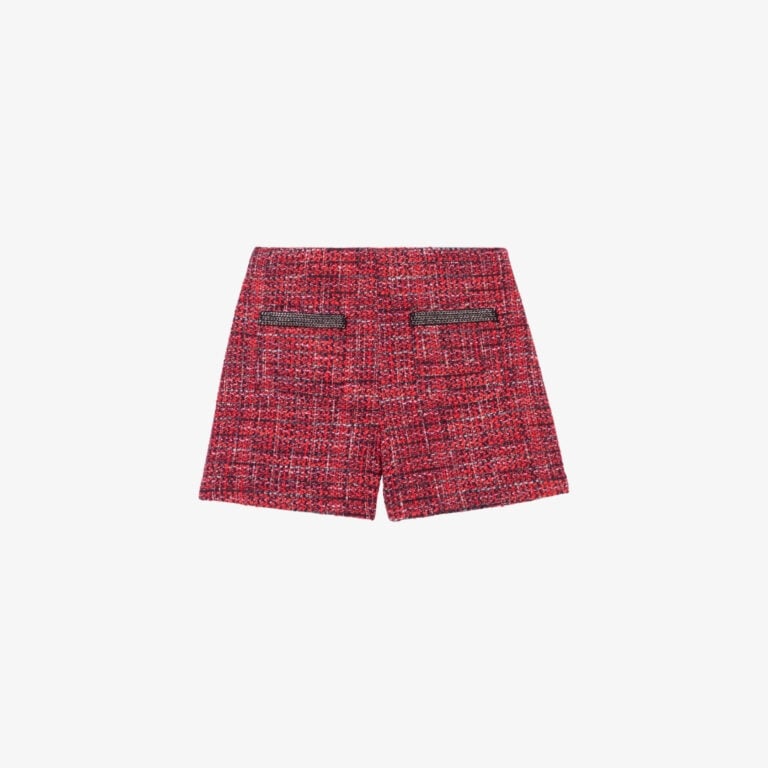 Quần short tweed