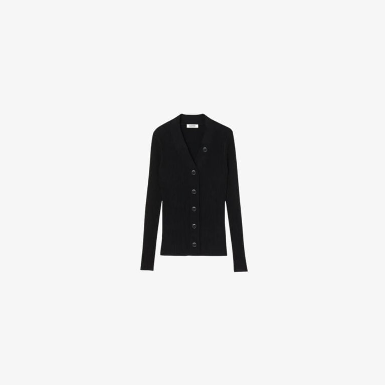 Áo cardigan cổ V