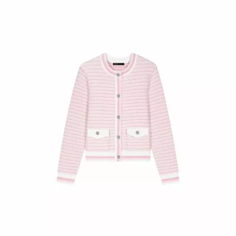 Áo cardigan len lông pastel