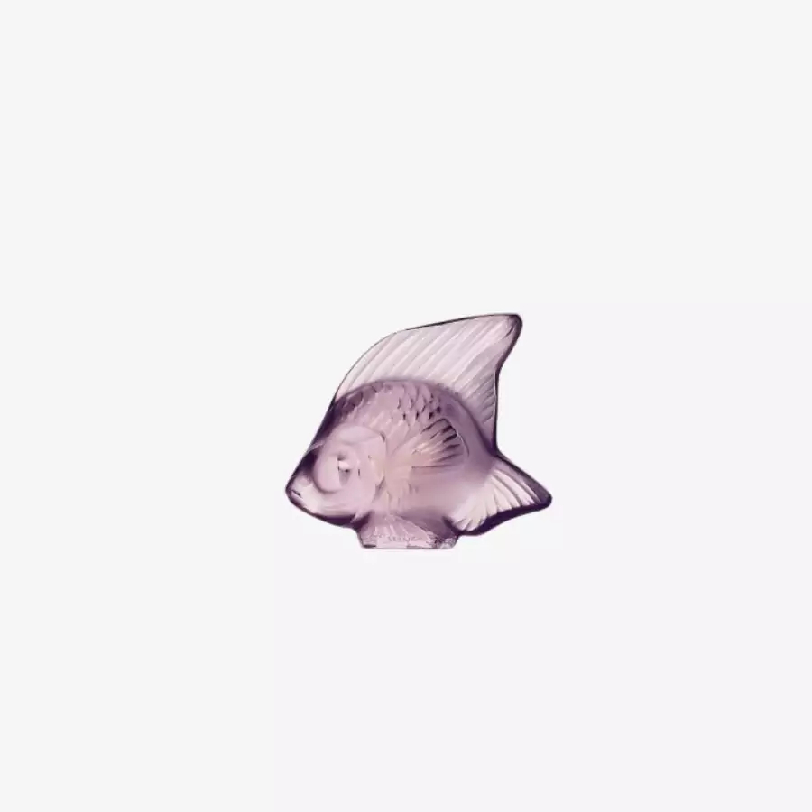 Fish Figure Opaque Pink