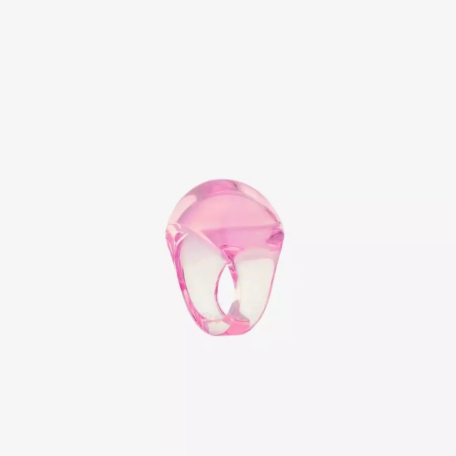 Cabochon Ring Pink