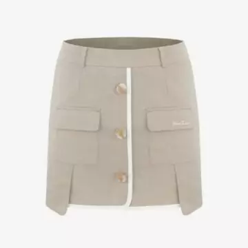 Out Pocket Slit Skirt