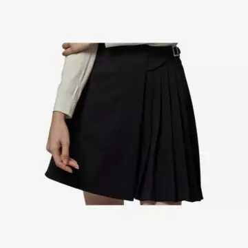 Half-Pleated Skirt