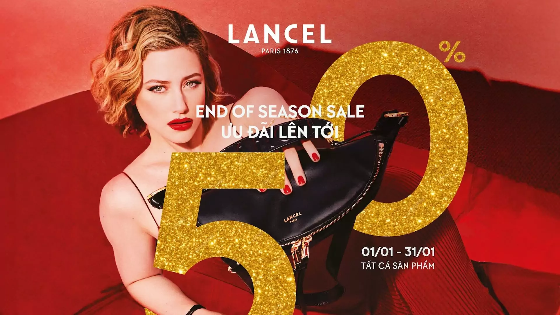 LANCEL | End of Season Sale tháng 1 1